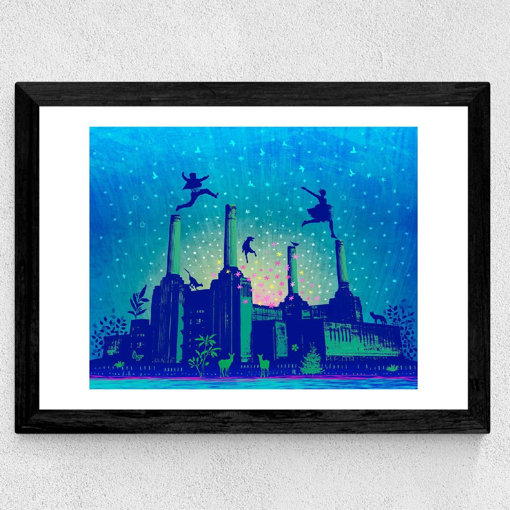 East End Prints London By Night