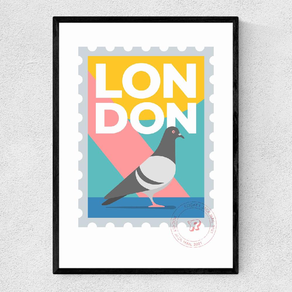 east end prints London by Rocket Jack