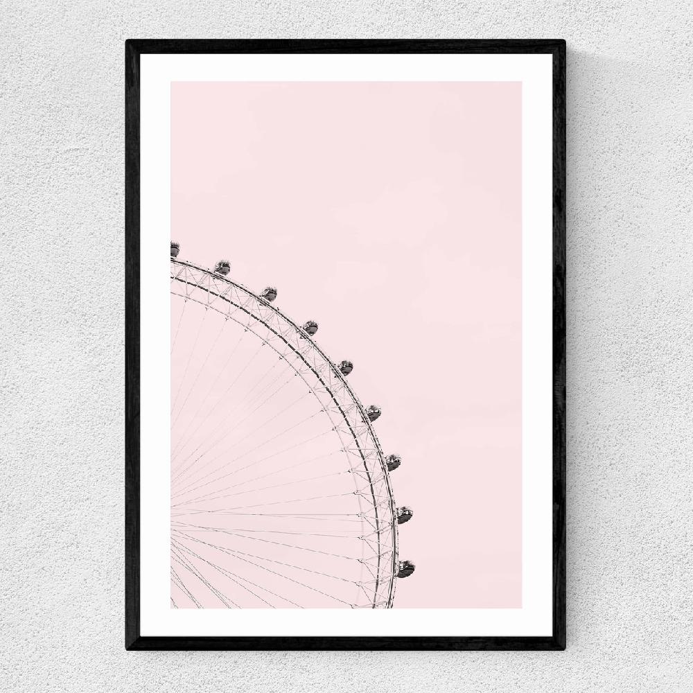 east end prints London Eye by Sisi and Seb