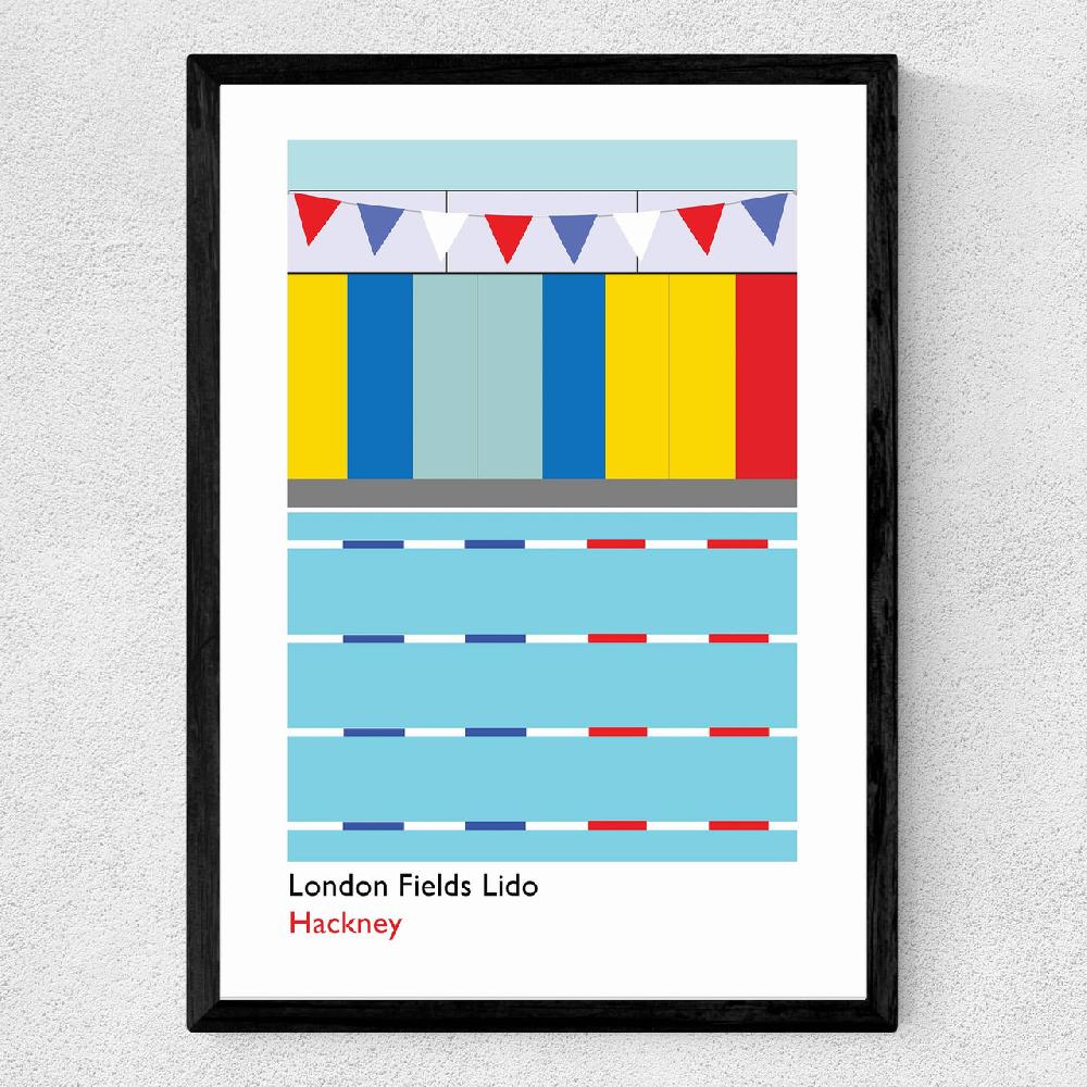 East End Prints London Fields Lido