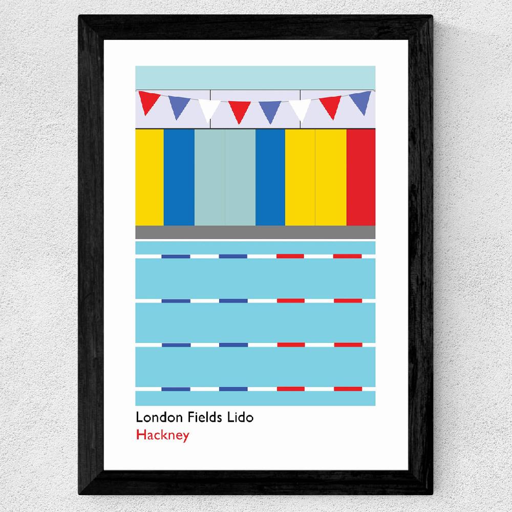 East End Prints London Fields Lido