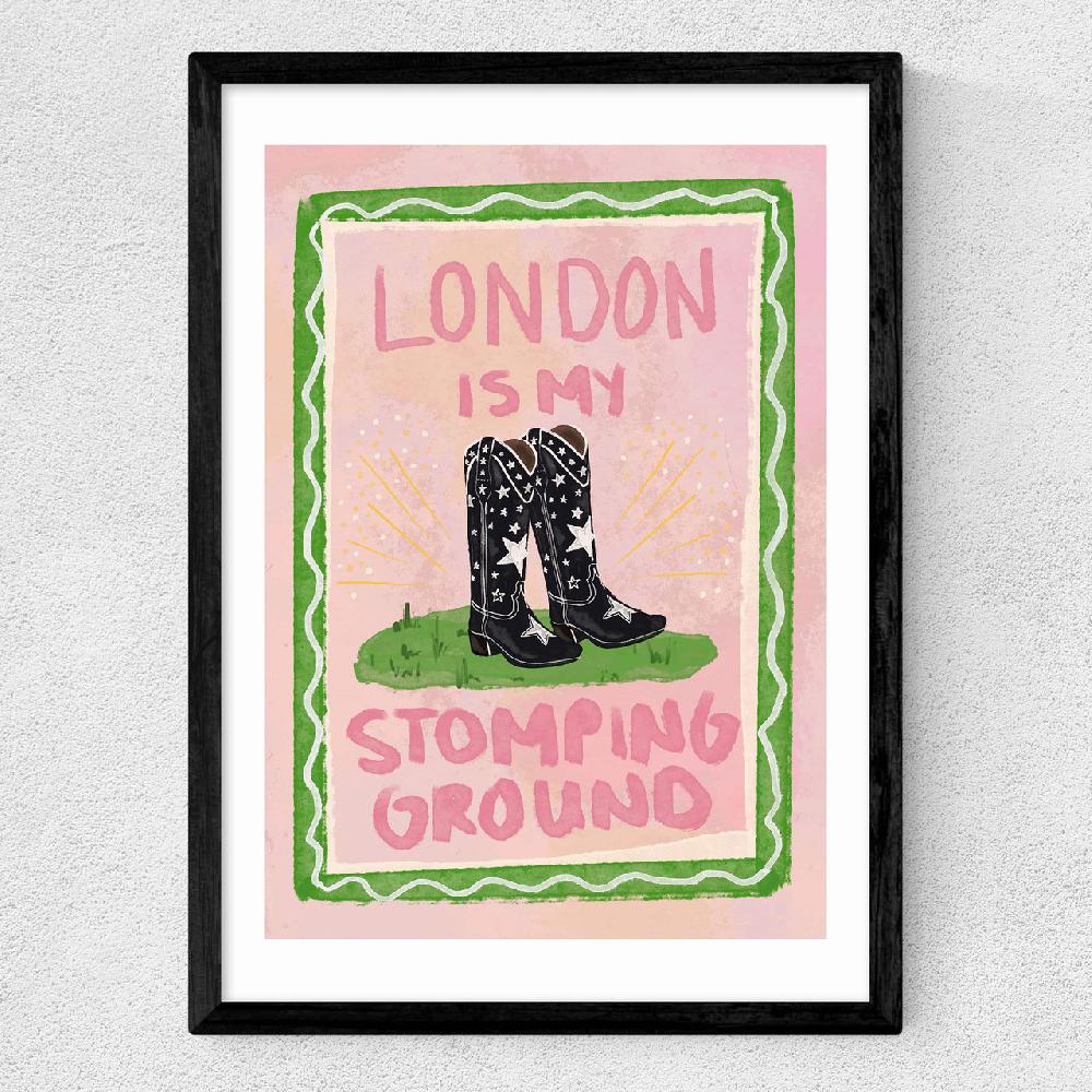 East End Prints London Is My Stomping Ground