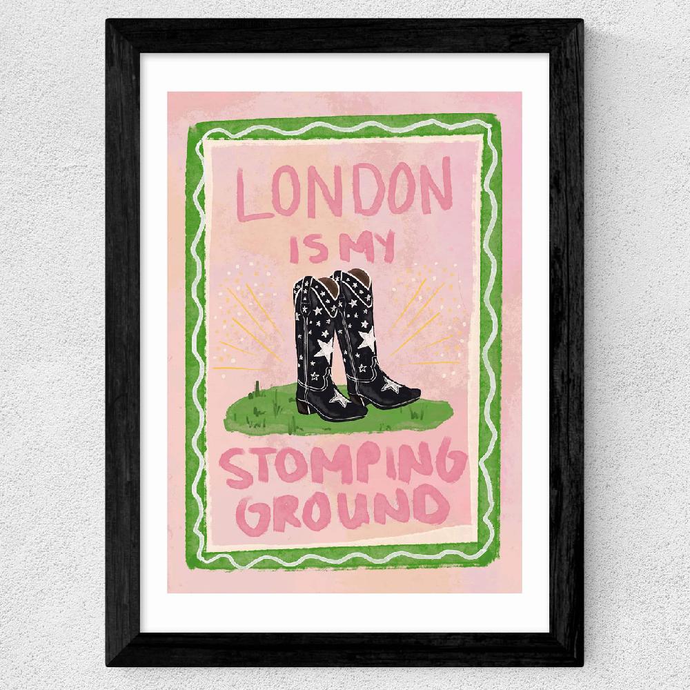 East End Prints London Is My Stomping Ground