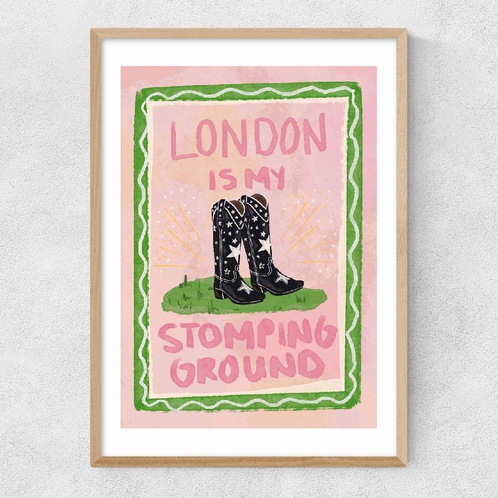 East End Prints London Is My Stomping Ground