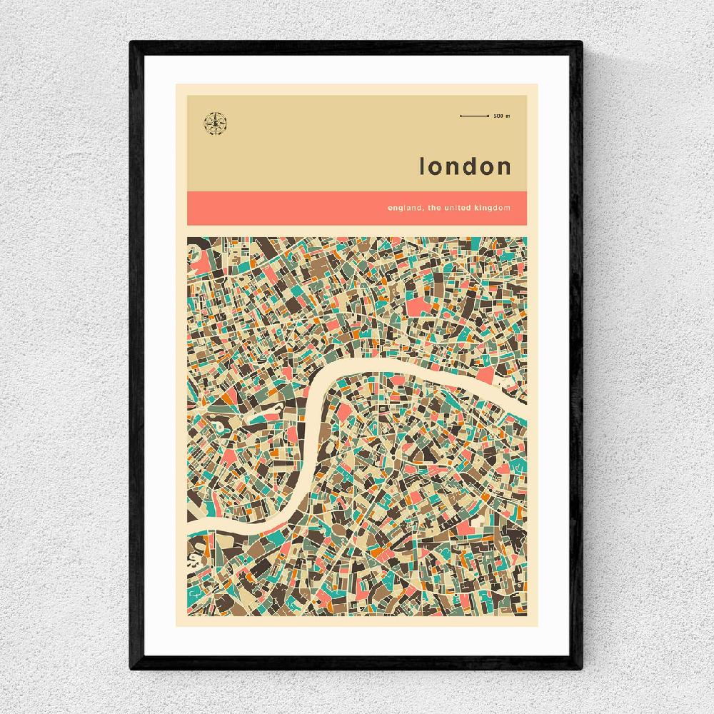 east end prints London Streetguide (Orange)