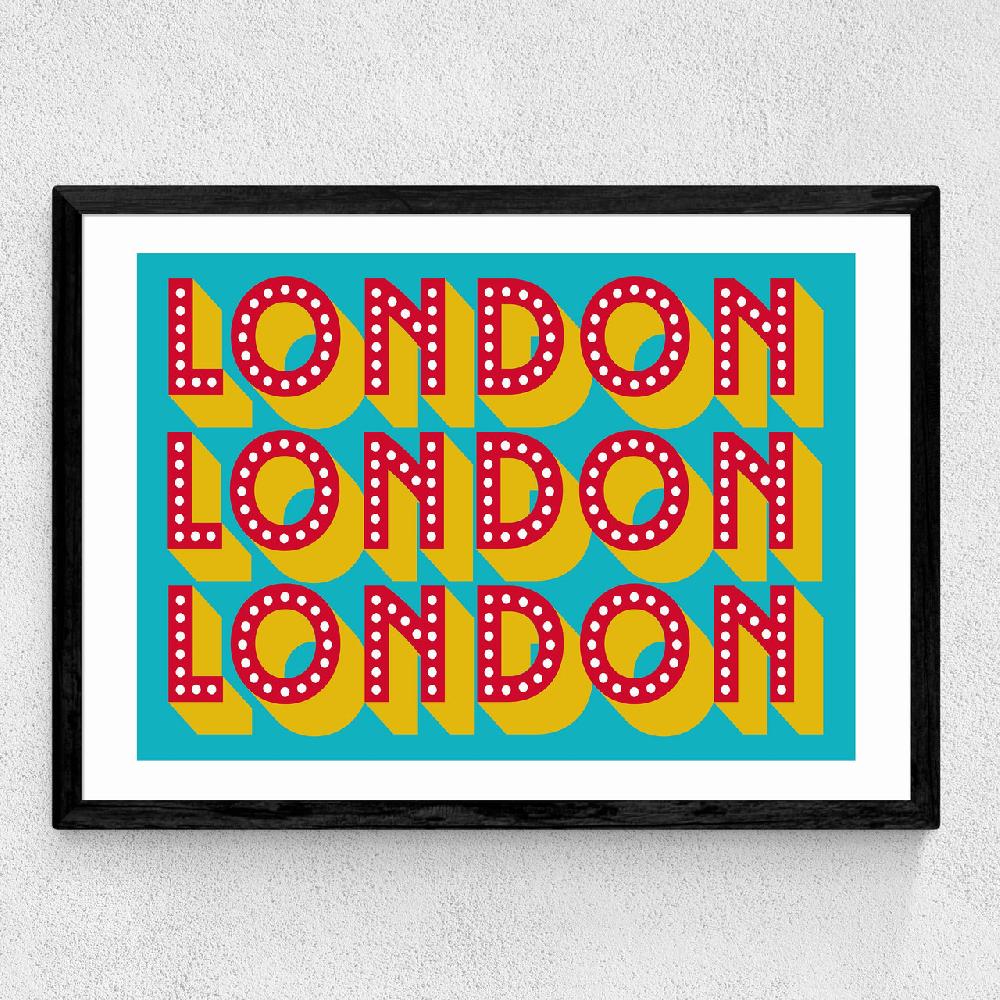 East End Prints London Typography