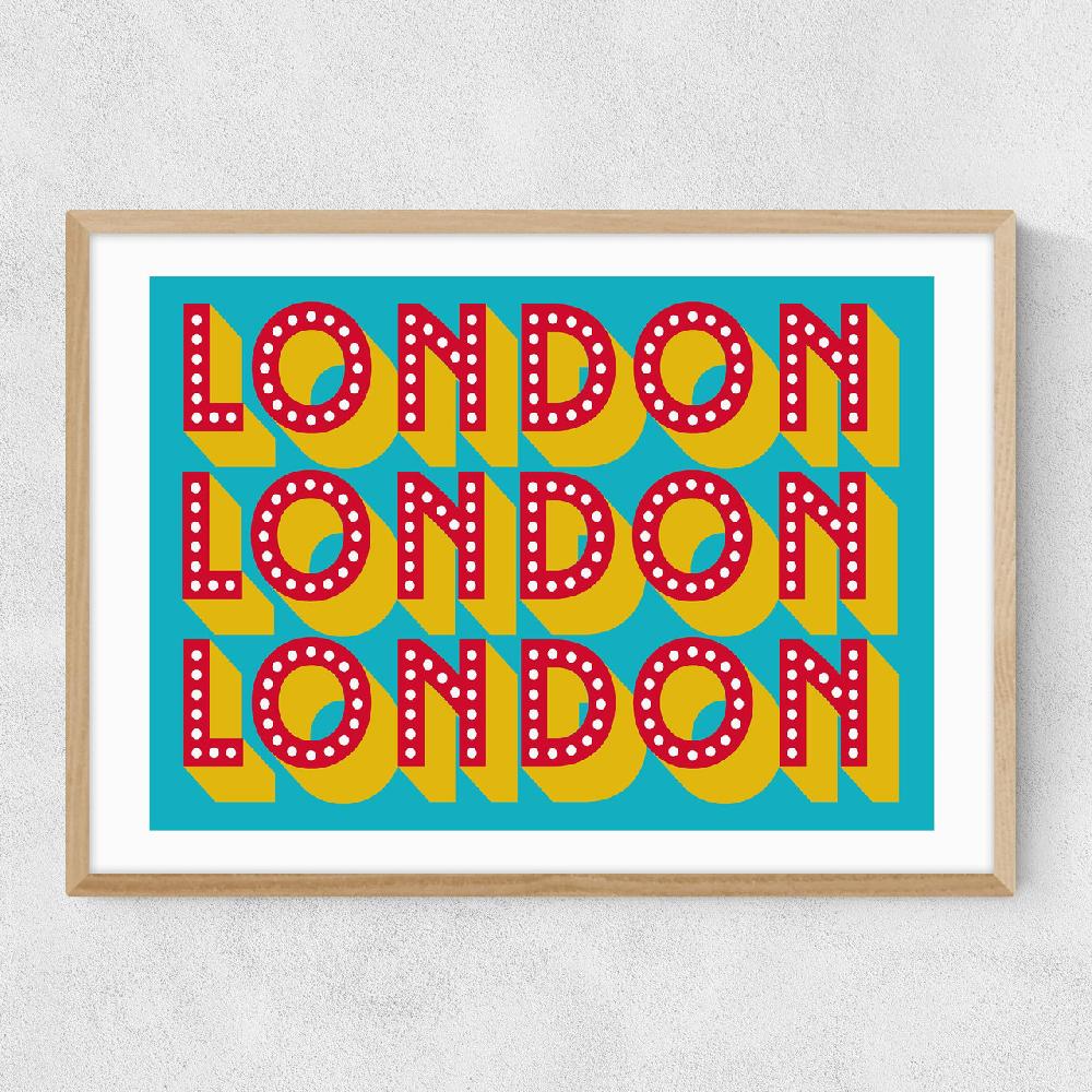 East End Prints London Typography