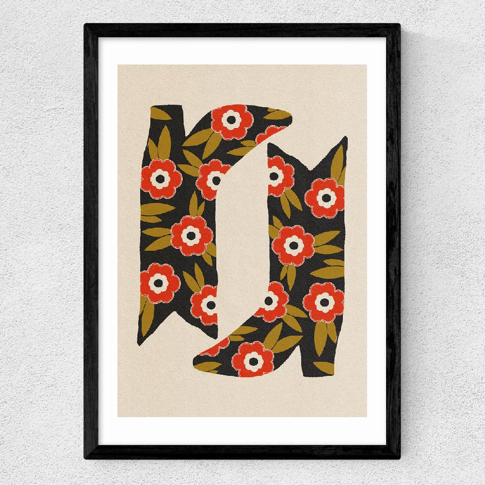 East End Prints Love Boots