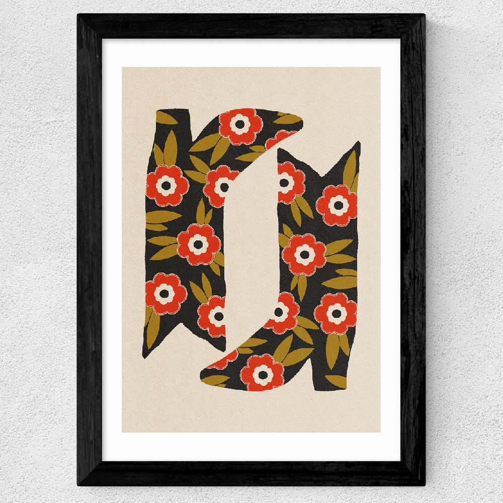 East End Prints Love Boots