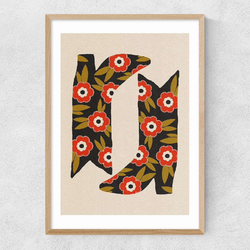 East End Prints Love Boots