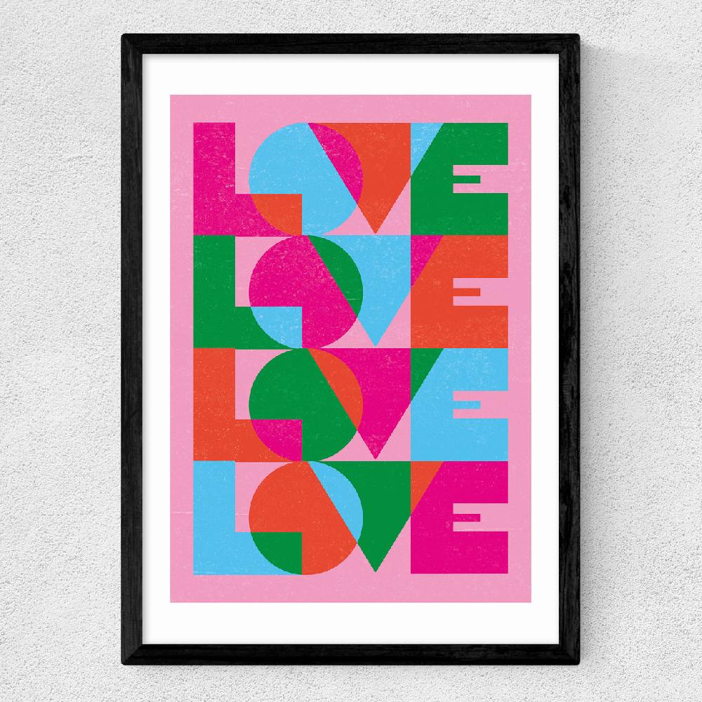 East End Prints Love By Judy Andrews