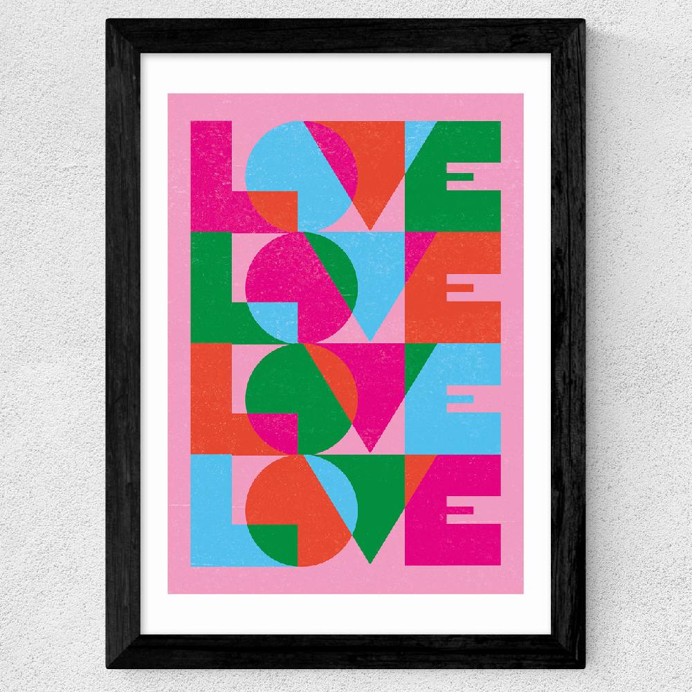 East End Prints Love By Judy Andrews