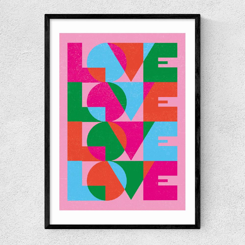 east end prints Love by Judy Andrews