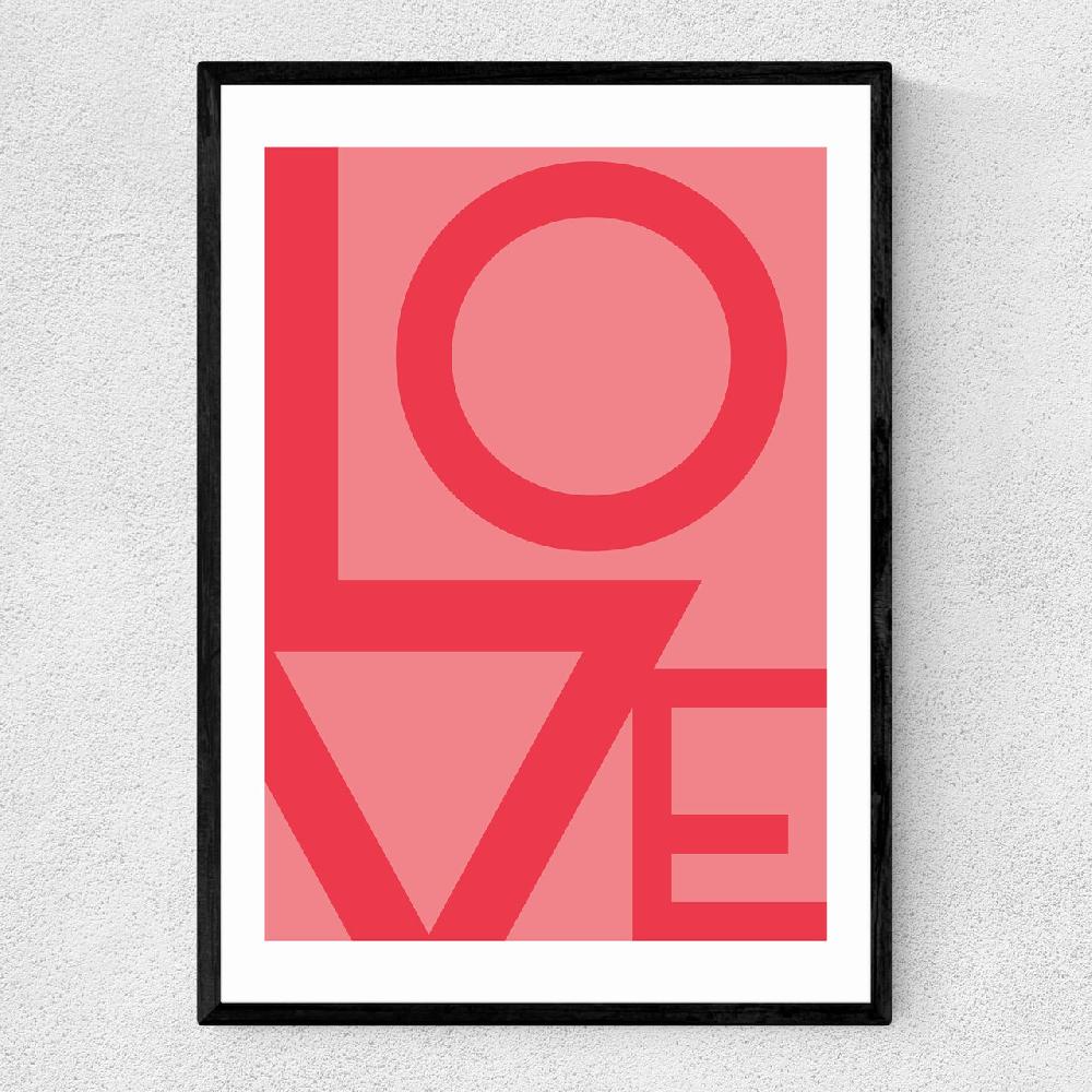 east end prints Love by Rafael Farias