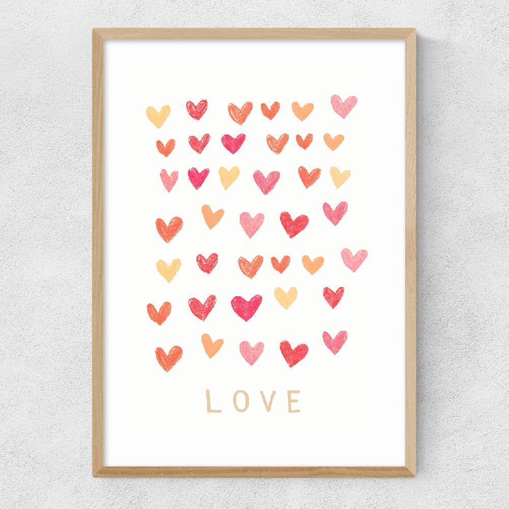 East End Prints Love Heart
