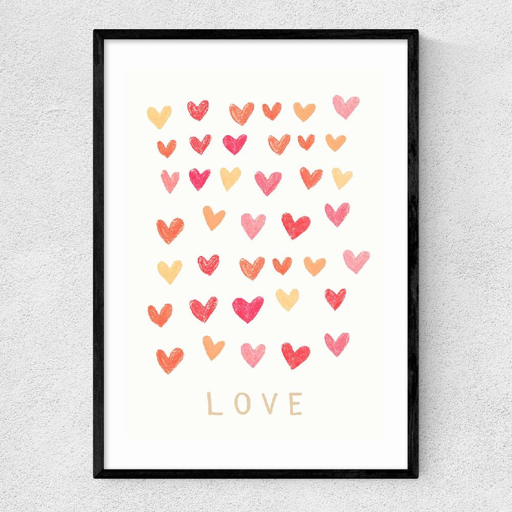 east end prints Love Heart