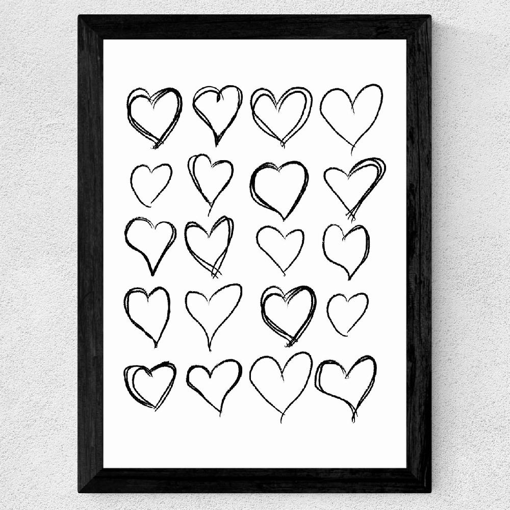 East End Prints Love Hearts