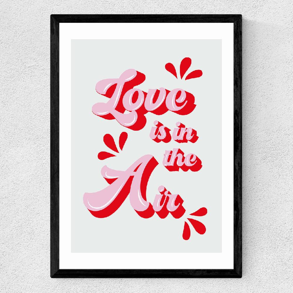 East End Prints Love Is In The Air