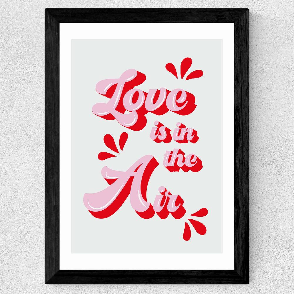 East End Prints Love Is In The Air