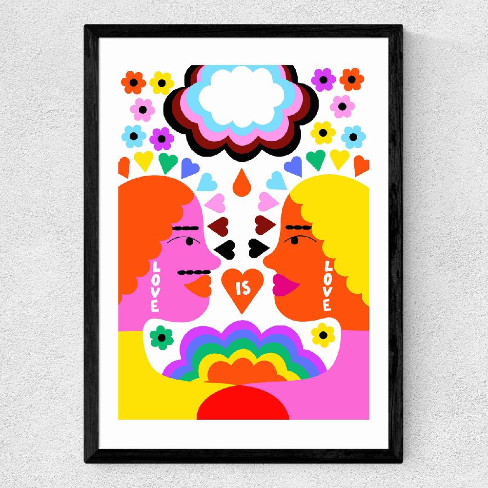 East End Prints Love Is Love By Ana Jaks