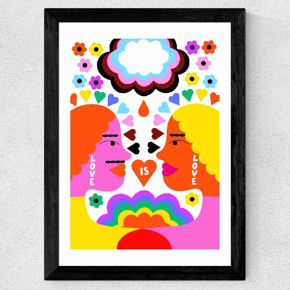 East End Prints Love Is Love By Ana Jaks