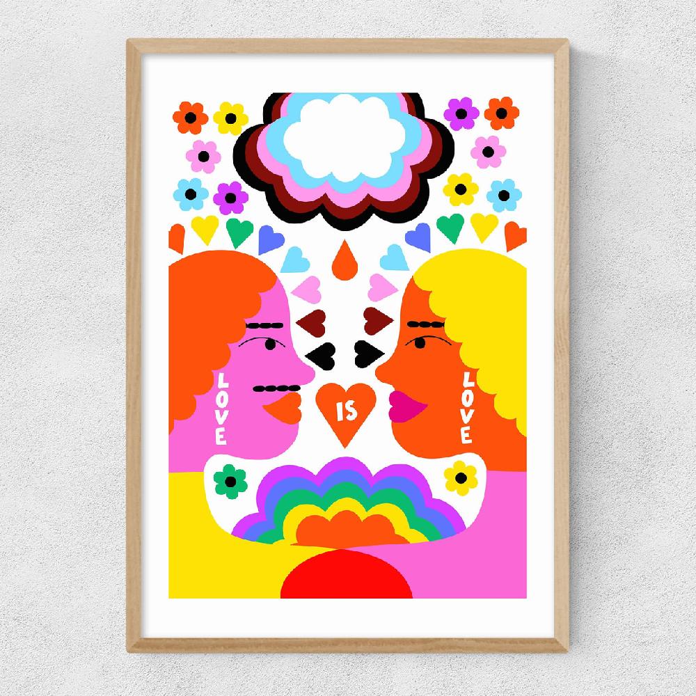 East End Prints Love Is Love By Ana Jaks