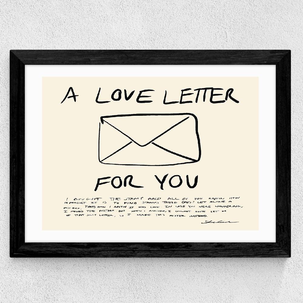 East End Prints Love Letter