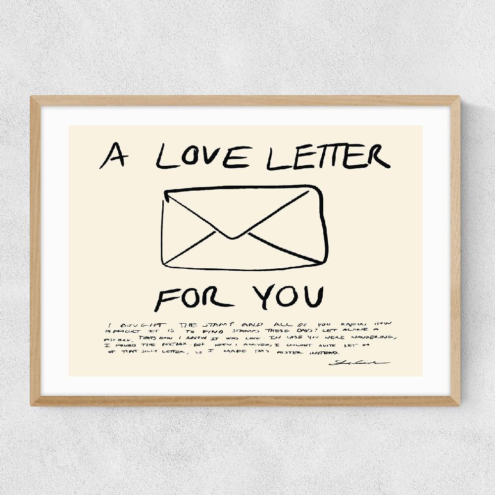 East End Prints Love Letter