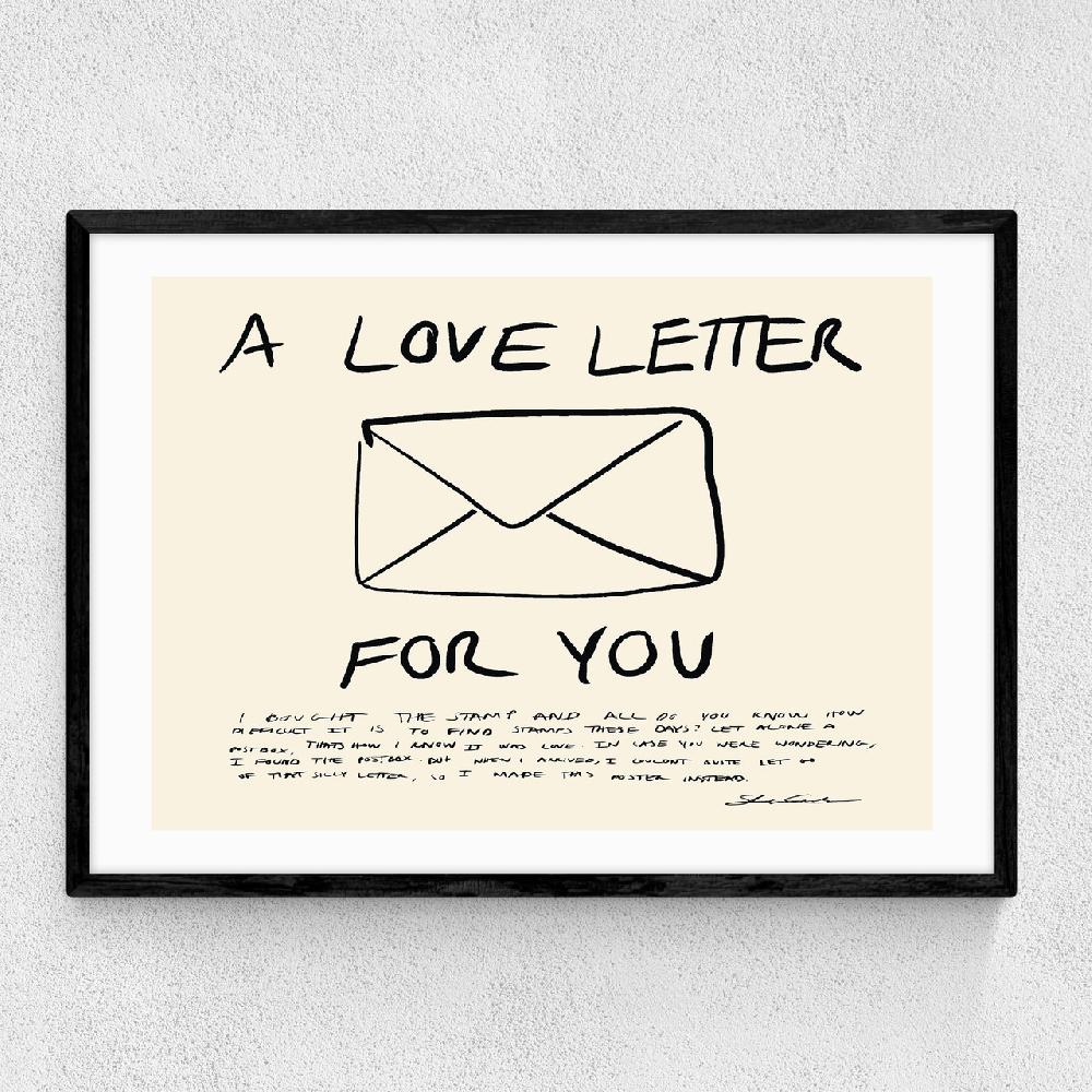east end prints Love Letter