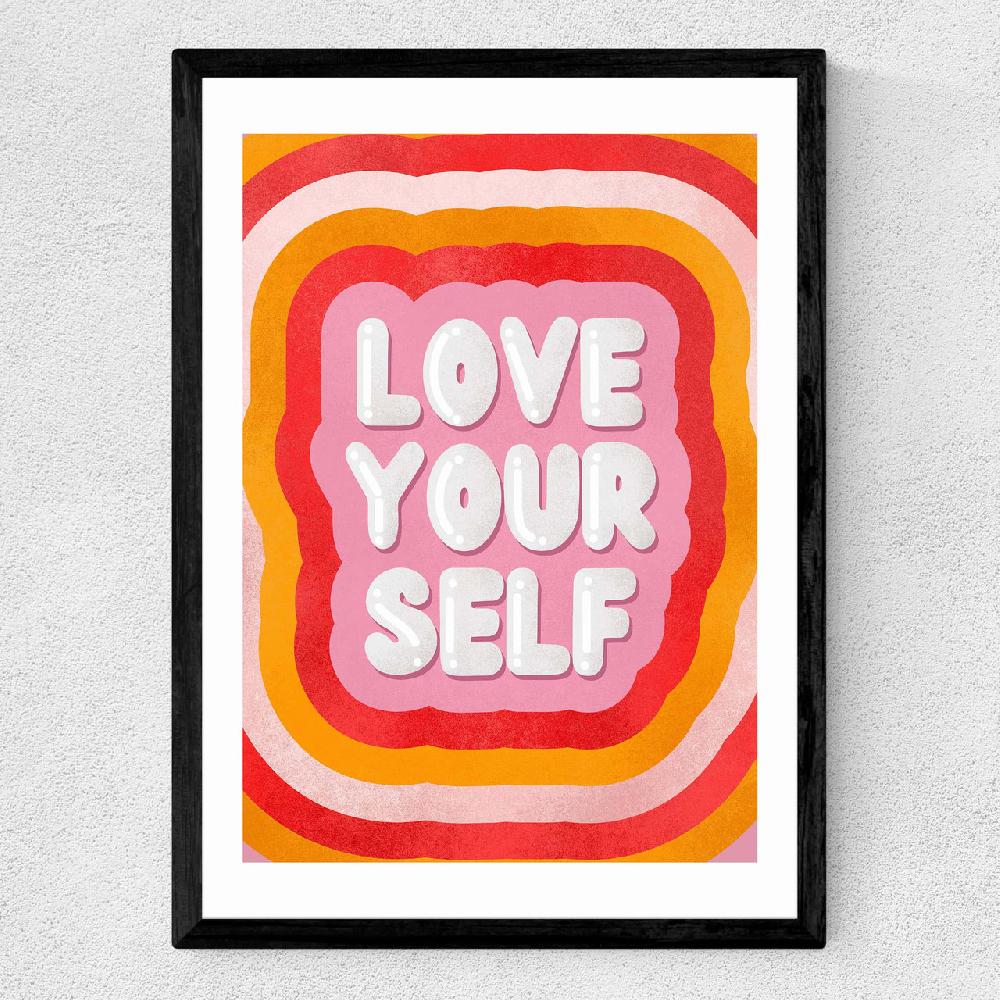 East End Prints Love YOURSELF By ShowMeMars