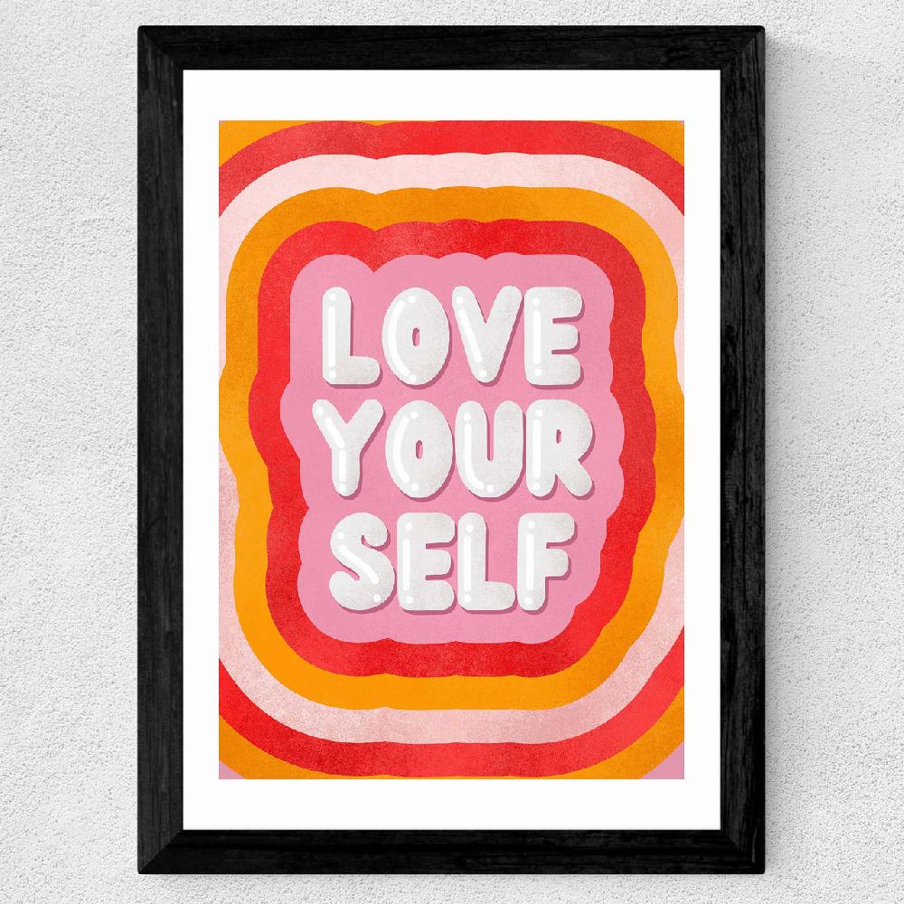 East End Prints Love YOURSELF By ShowMeMars