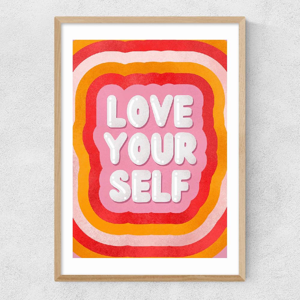 East End Prints Love YOURSELF By ShowMeMars