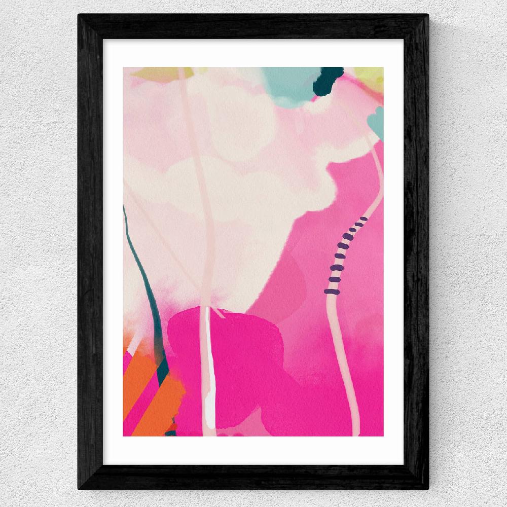 East End Prints Lune Pink Sky II
