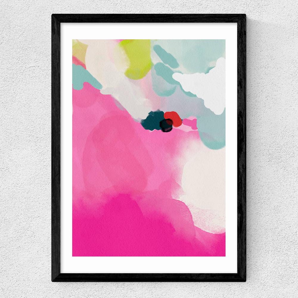 East End Prints Lune Pink Sky III