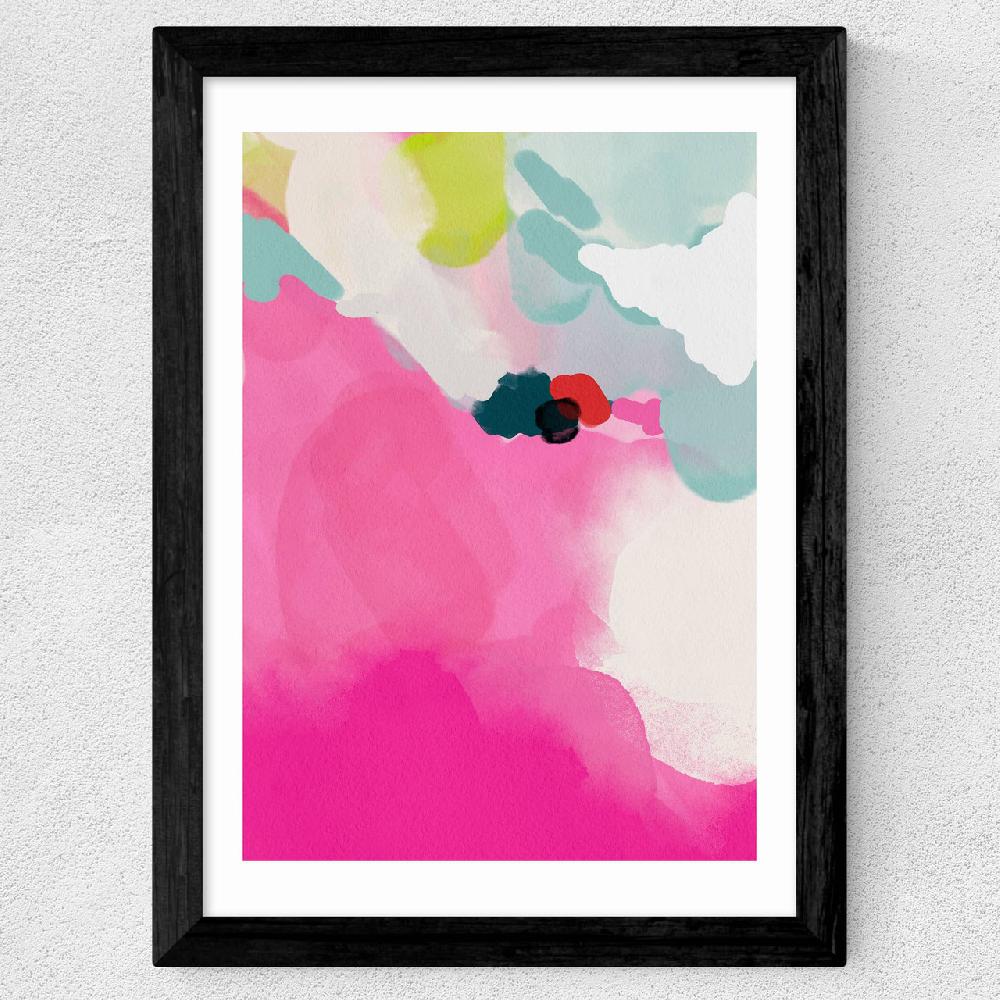 East End Prints Lune Pink Sky III