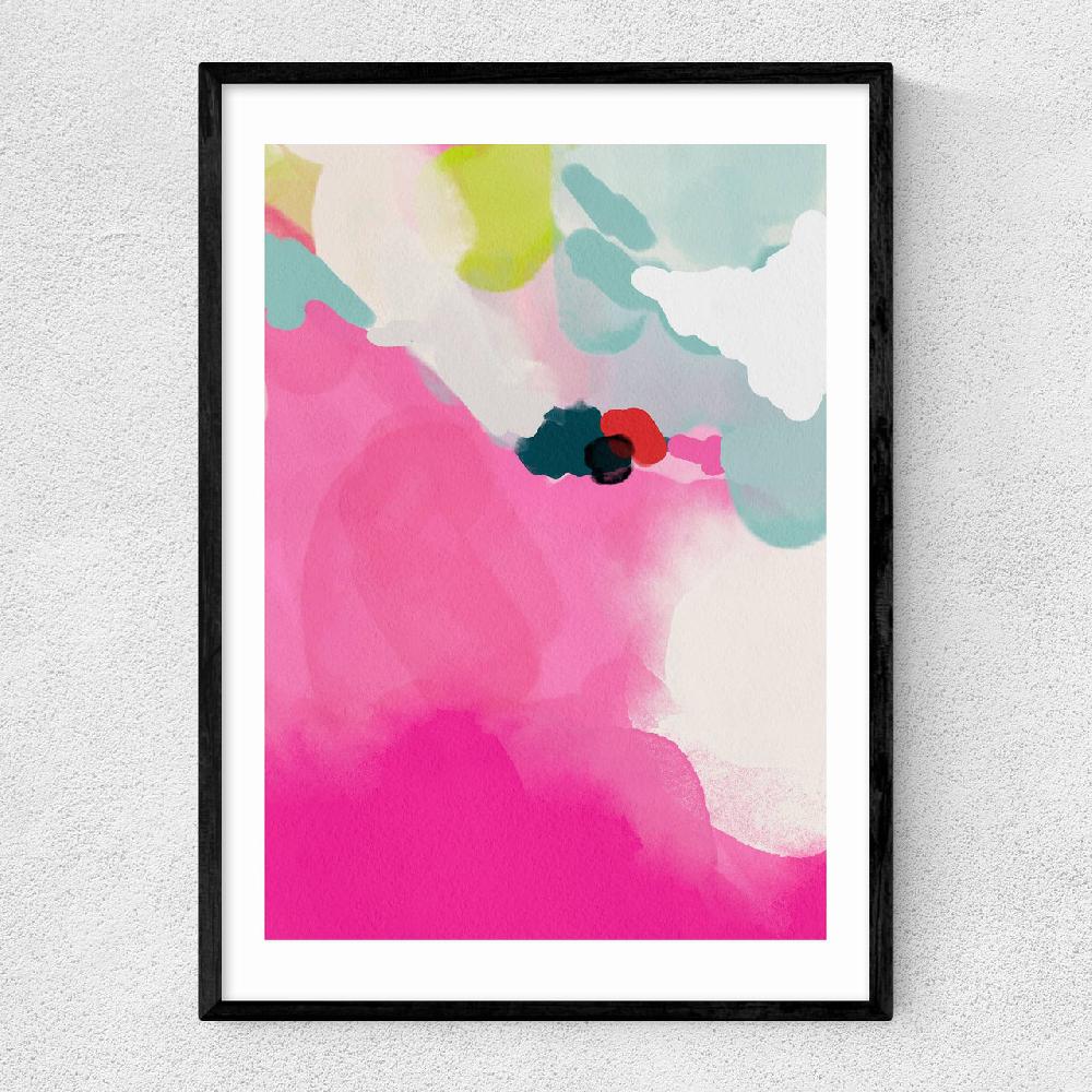east end prints Lune Pink Sky III