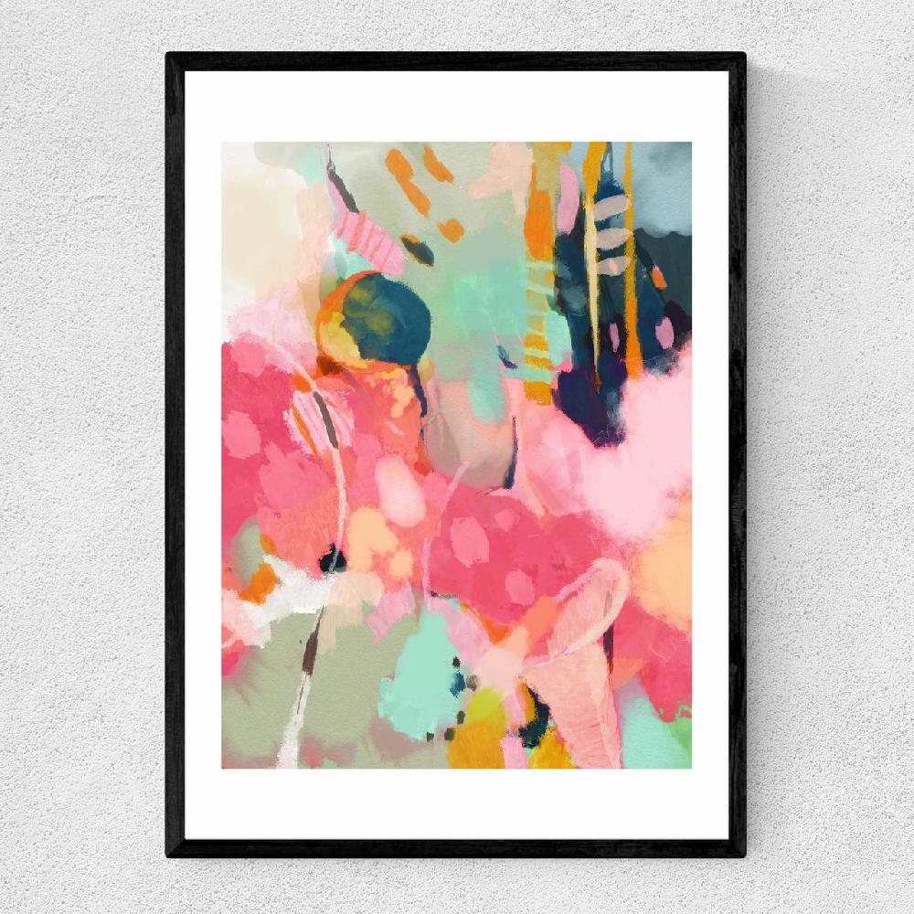 east end prints Lune Tombee Sur Terre
