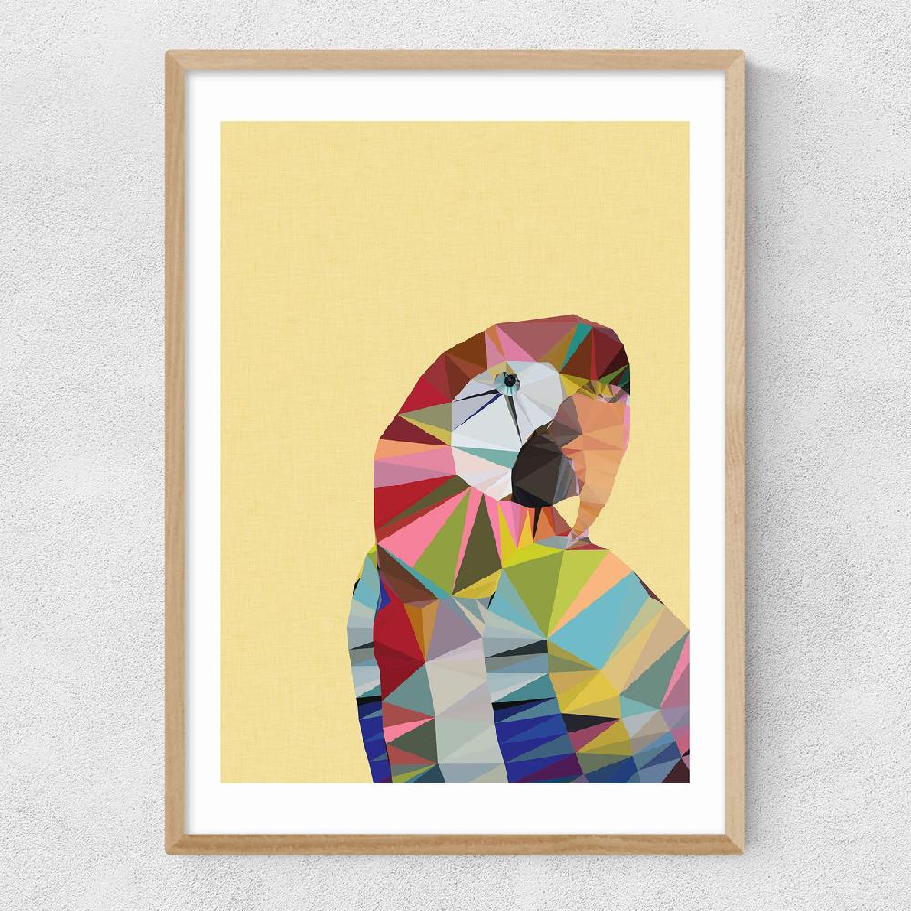 East End Prints Macaw