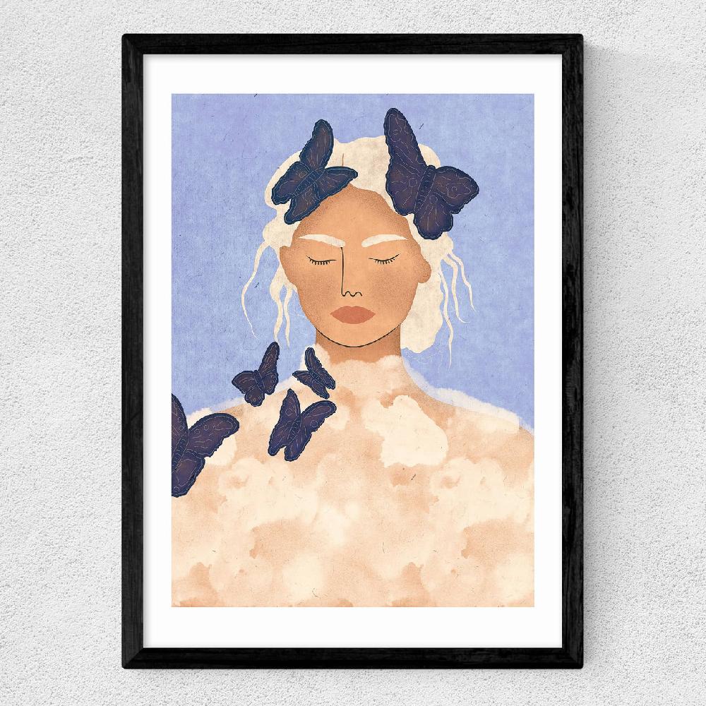 East End Prints Madame Papillon