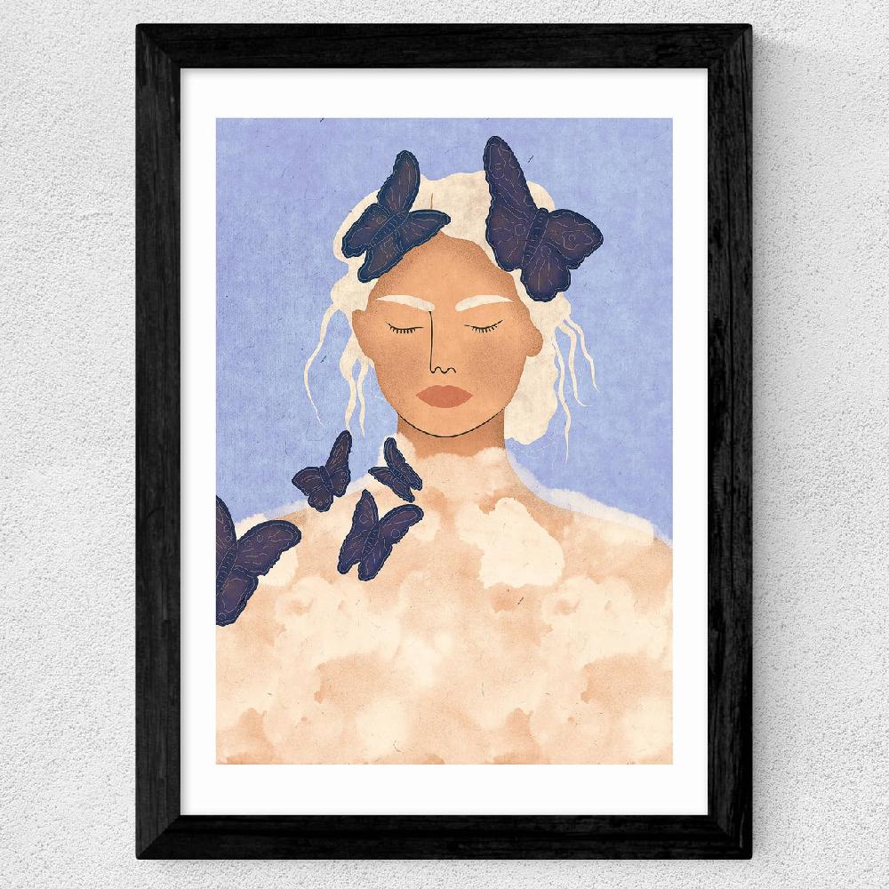 East End Prints Madame Papillon