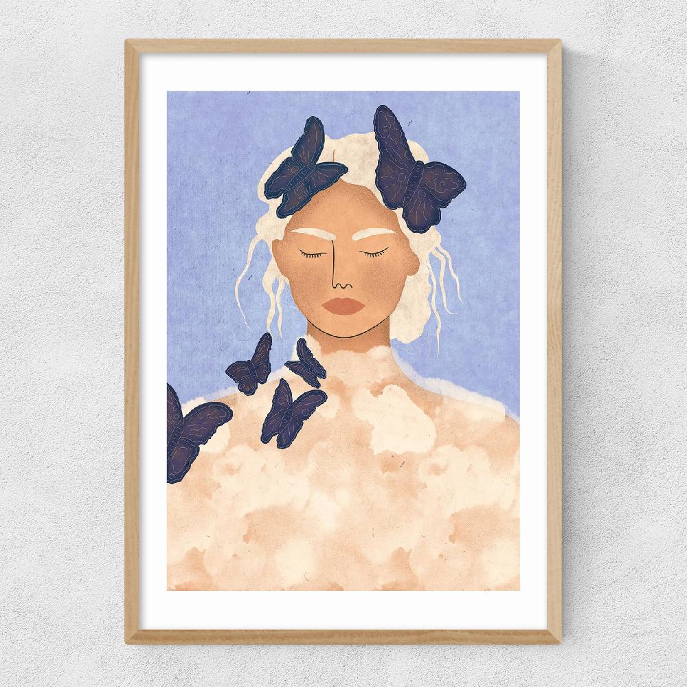East End Prints Madame Papillon