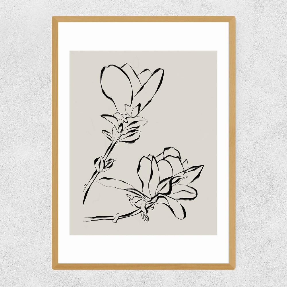 East End Prints Magnolia Bloom
