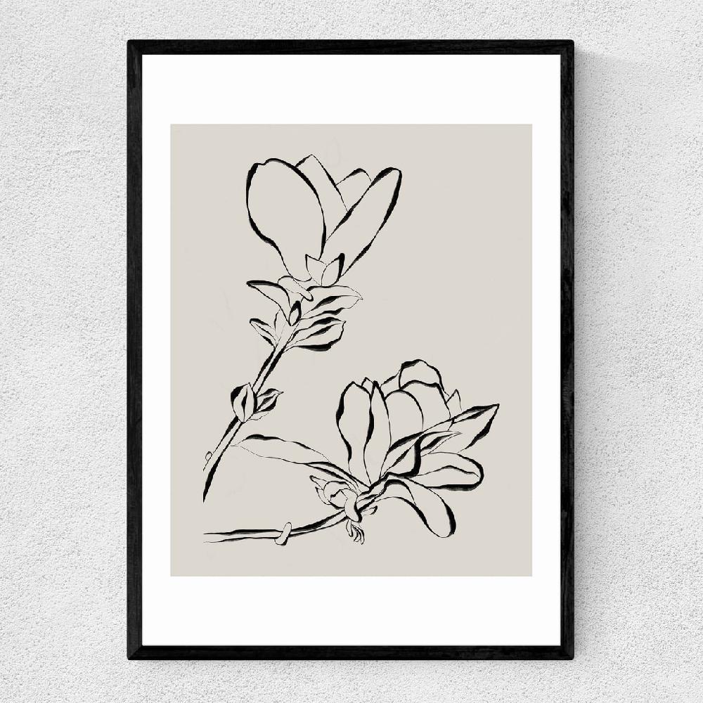 east end prints Magnolia Bloom
