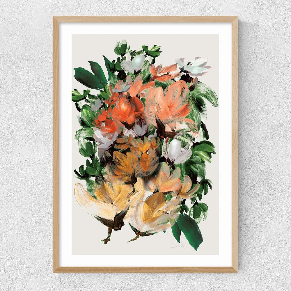 East End Prints Magnolia By Dan Hobday