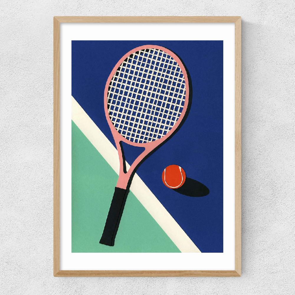 East End Prints Malibu Tennis Club