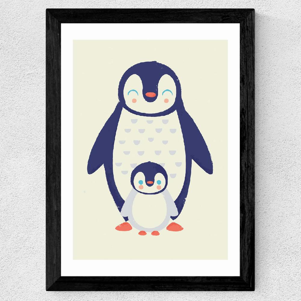 East End Prints Mama Penguin