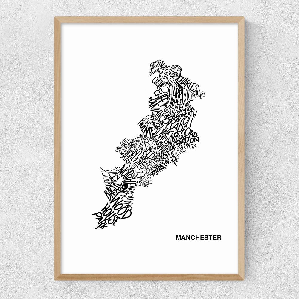 East End Prints Manchester By Phillip Sheffield