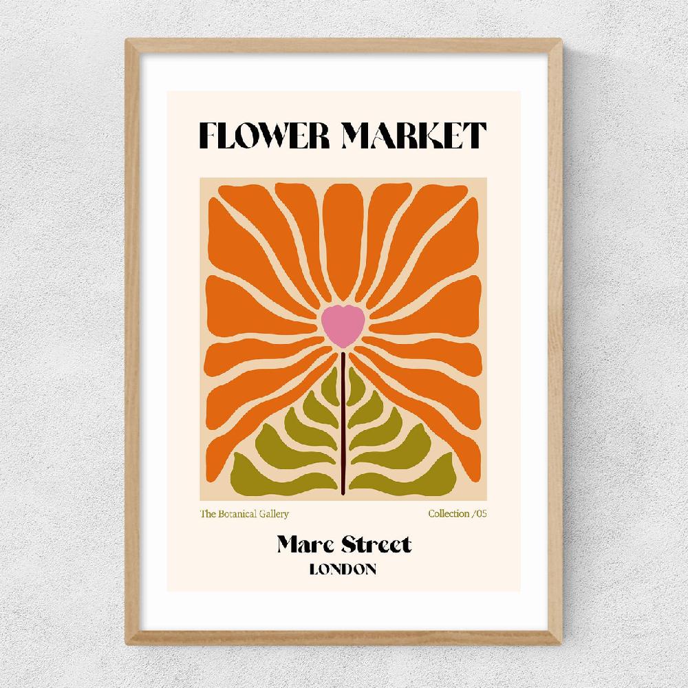 East End Prints Mare Street Flower Market