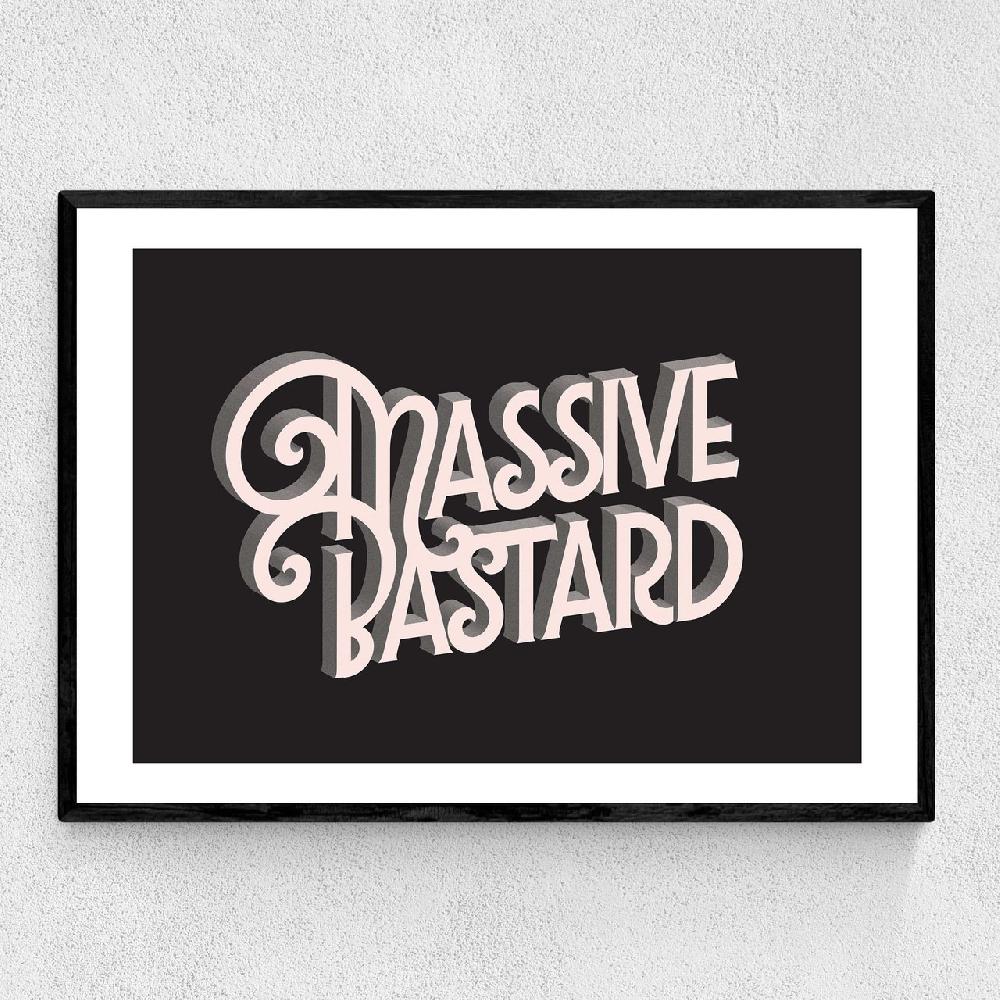 east end prints Massive Bstard