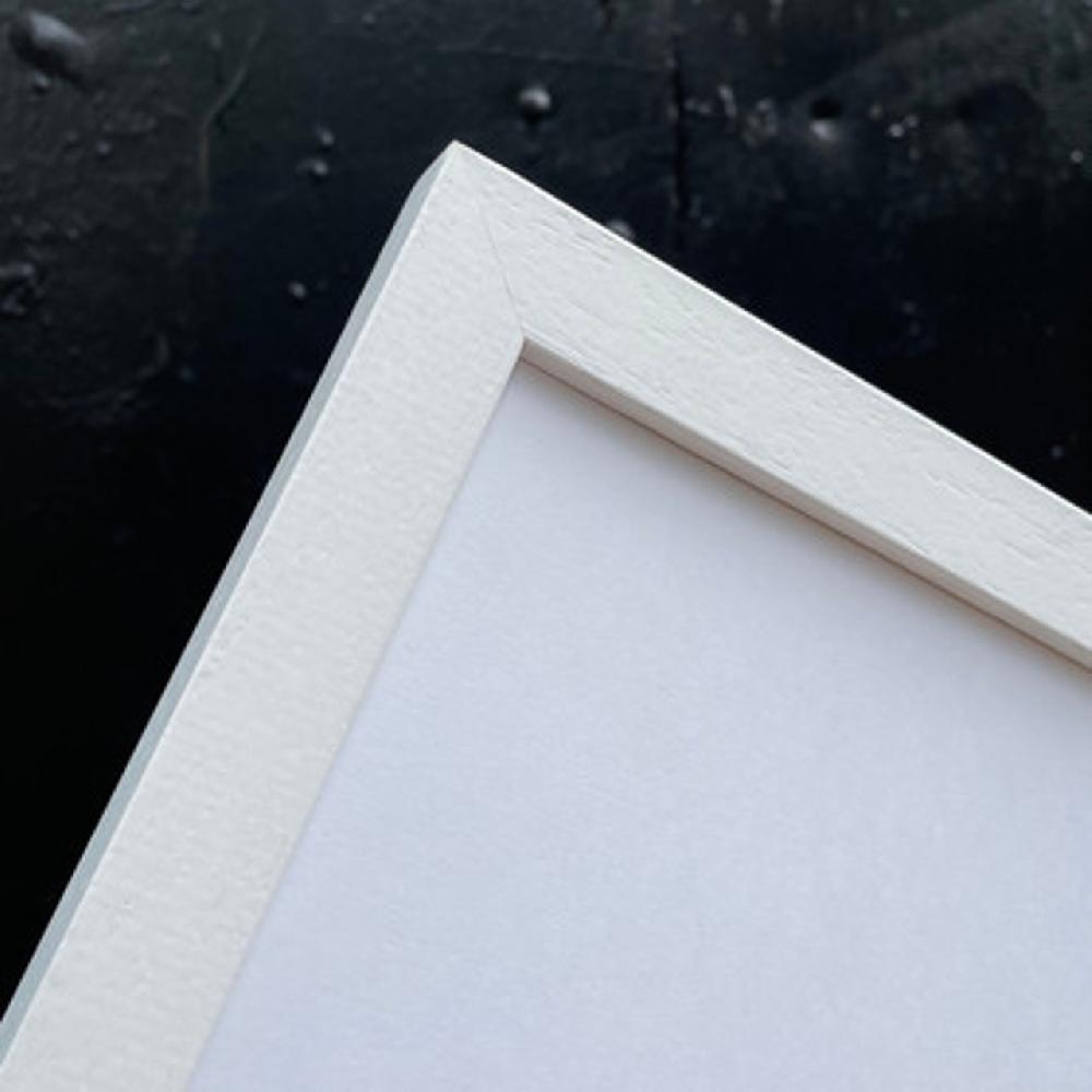 east end prints Medium White Frame